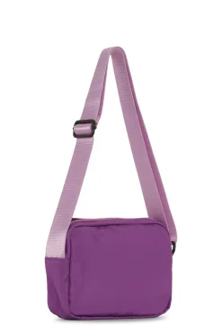 Best Sale GANNI Purple Tech Festival Bag Purple Wine