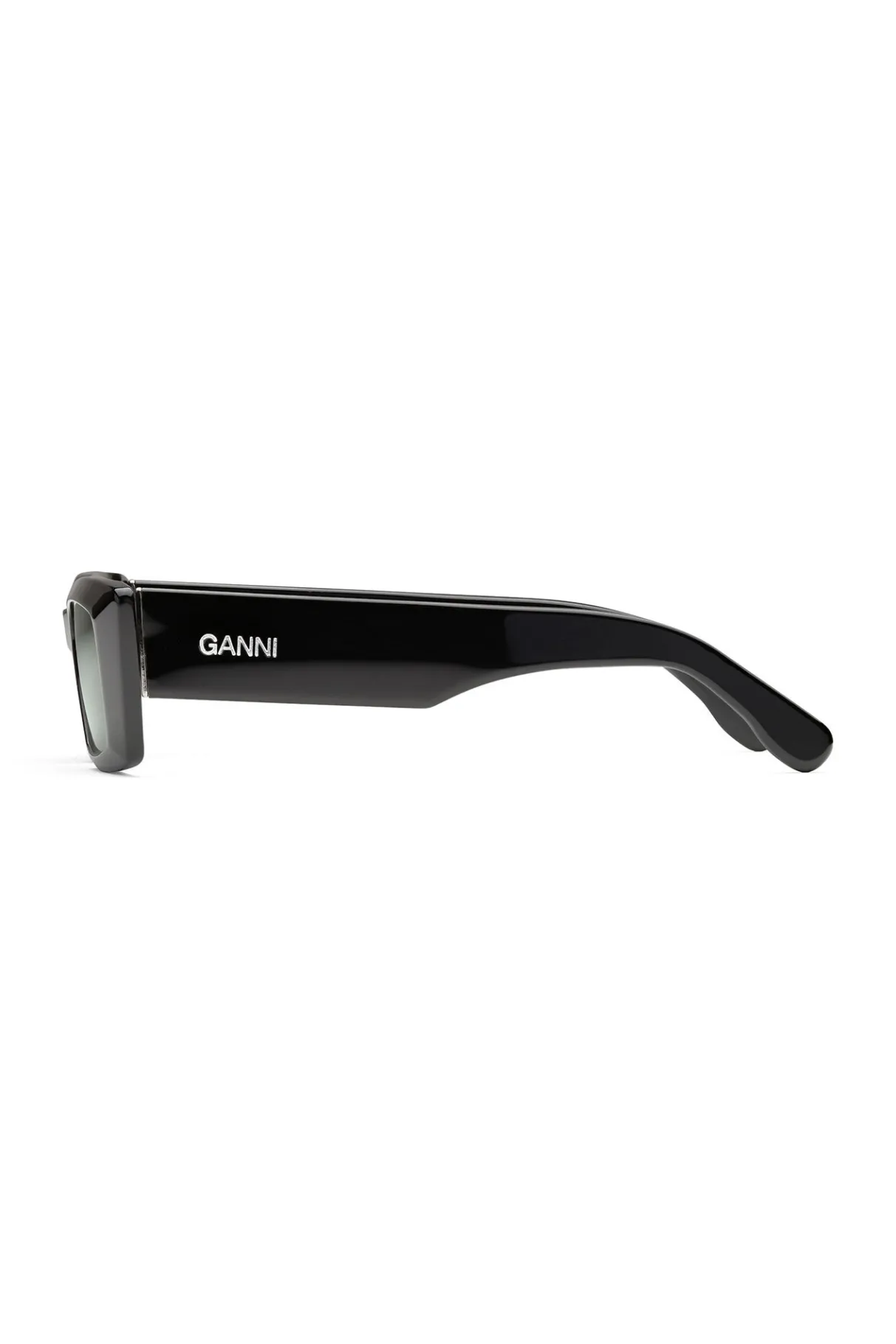 Flash Sale GANNI Rectangular Sunglasses Black