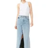 Outlet GANNI Re-Cut Maxi Skirt Denim