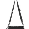 Shop GANNI Recycled Barrel Crossbody Mini Bag Leopard
