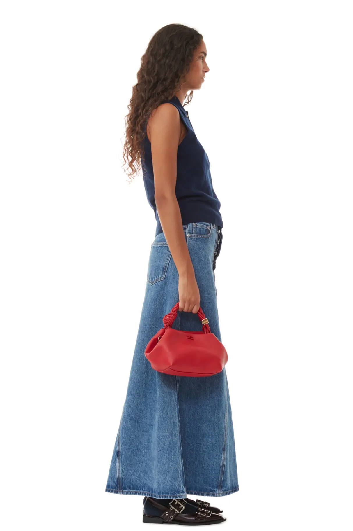 Sale GANNI Red Bou Bag Fiery Red