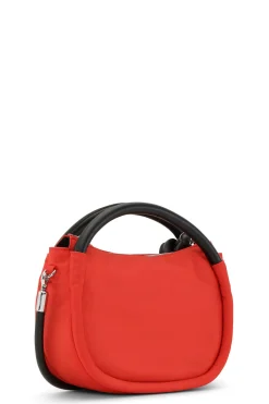 Fashion GANNI Red Knot Mini Bag Fiery Red