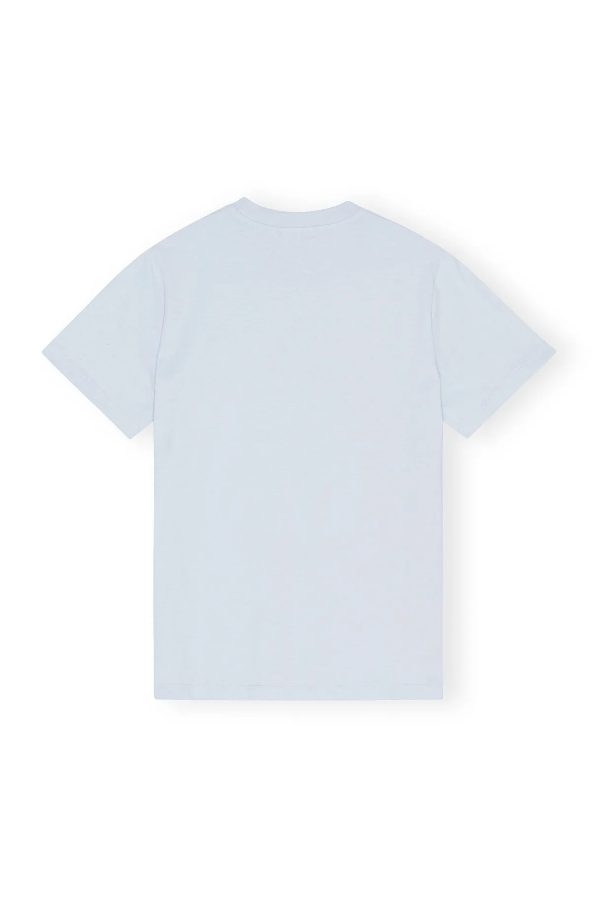 Best Sale GANNI Relaxed Blue Flower T-Shirt Ice Water