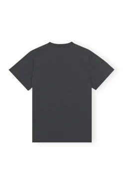 Discount GANNI Relaxed Dance T-Shirt Volcanic Ash