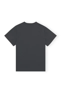 Cheap GANNI Relaxed Dream Bunny T-Shirt Volcanic Ash