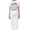 Sale GANNI Relaxed Fun Bunny T-Shirt Bright White