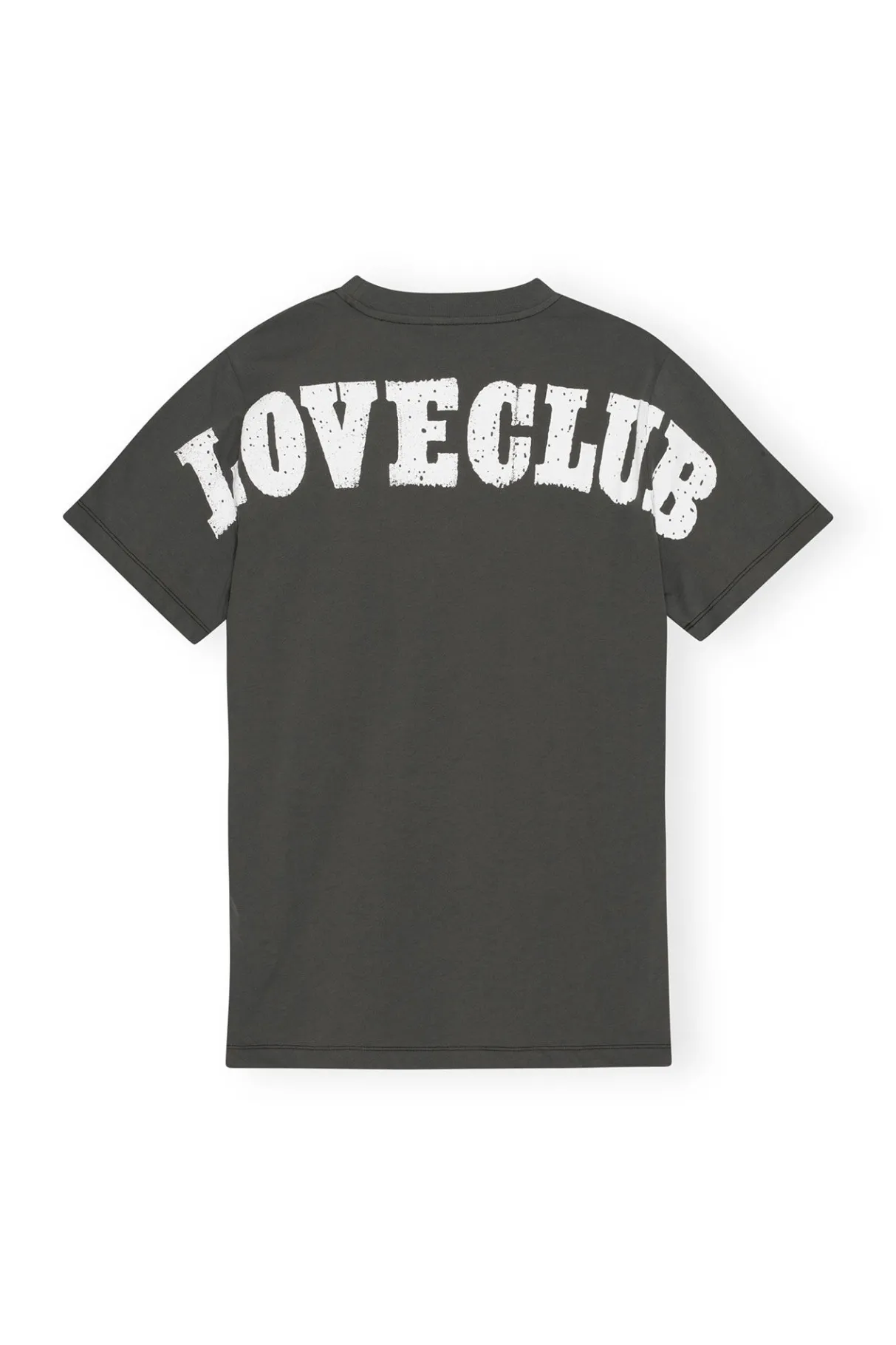 Cheap GANNI Relaxed Loveclub T-Shirt Volcanic Ash