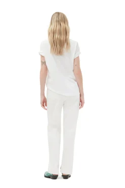 Online GANNI Relaxed Rainbow T-Shirt Bright White