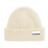 Hot GANNI Rib Knit Acc Beanie Brazilian Sand