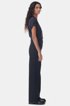 Best GANNI Rigid Denim Rigid Denim Magny Washed Black/Black
