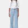 Online GANNI Rigid Denim Rigid Denim Magny Light Blue Stone
