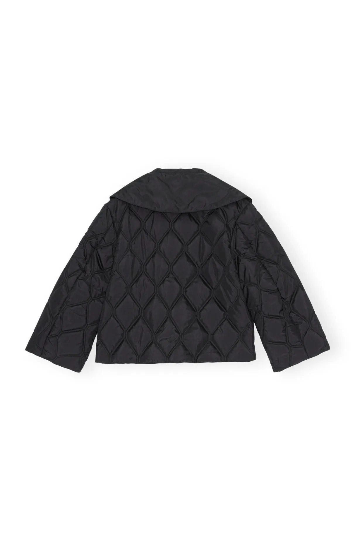 Sale GANNI Ripstop Quilt Jacket Black