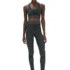 Best GANNI Seamless Jacquard Leggings Black