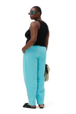 Clearance GANNI Sleeveless Melange Top Black