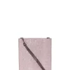 Shop GANNI Small Glitter Banner Crossbody Bag Light Lilac