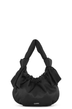 Best Sale GANNI Small Occasion Hobo Bag Black