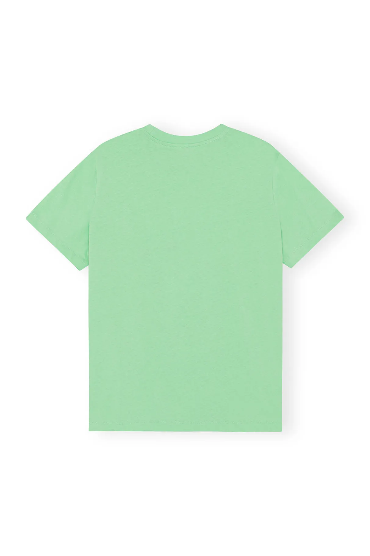 Clearance GANNI Smiley Relaxed T-Shirt Peapod