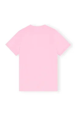 Hot GANNI Smiley T-Shirt Lilac Sachet