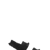 New GANNI Smock Flatform Sandals Black