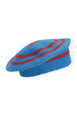 Discount GANNI Soft Wool Beret Cloisonne