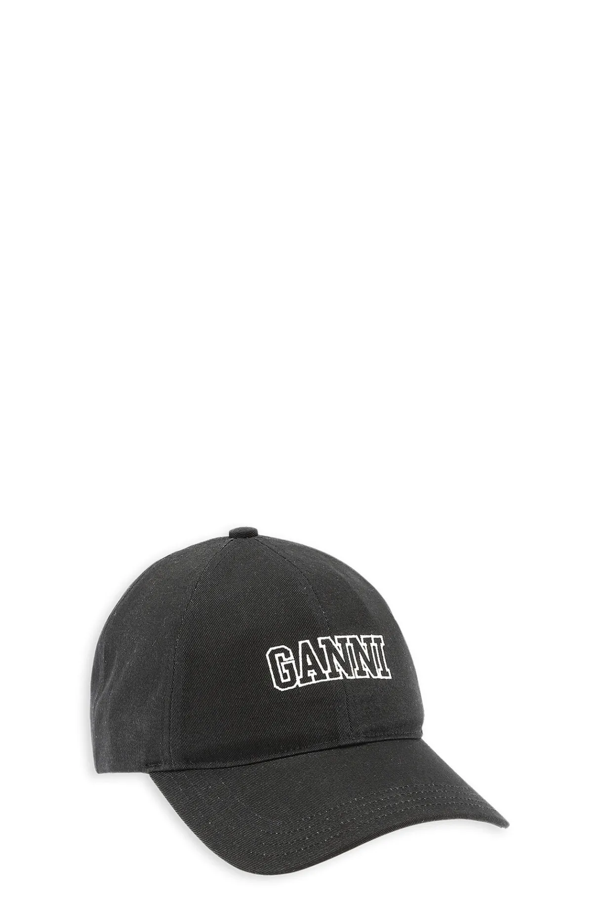 Store GANNI Software Heavy Cotton Cap Phantom