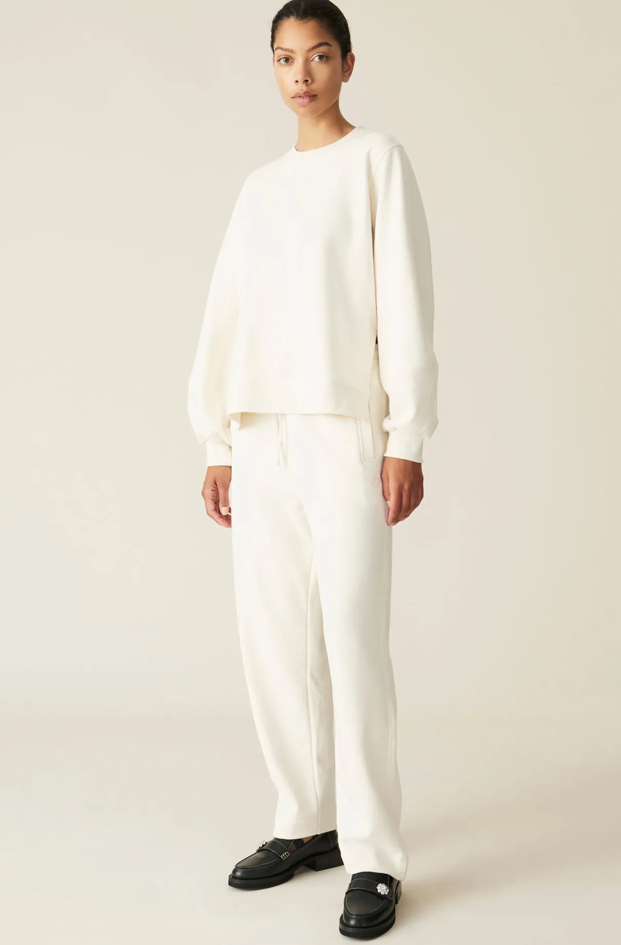 Cheap GANNI Software Isoli Pants Egret