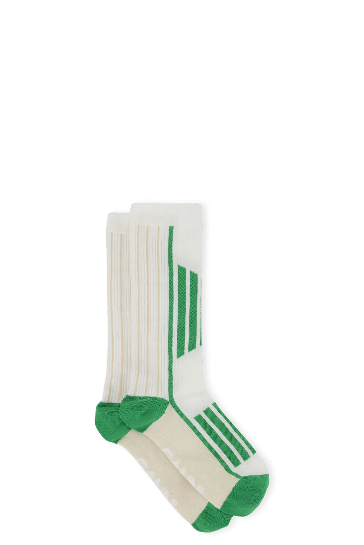 Best Sale GANNI Sporty Socks Kelly Green