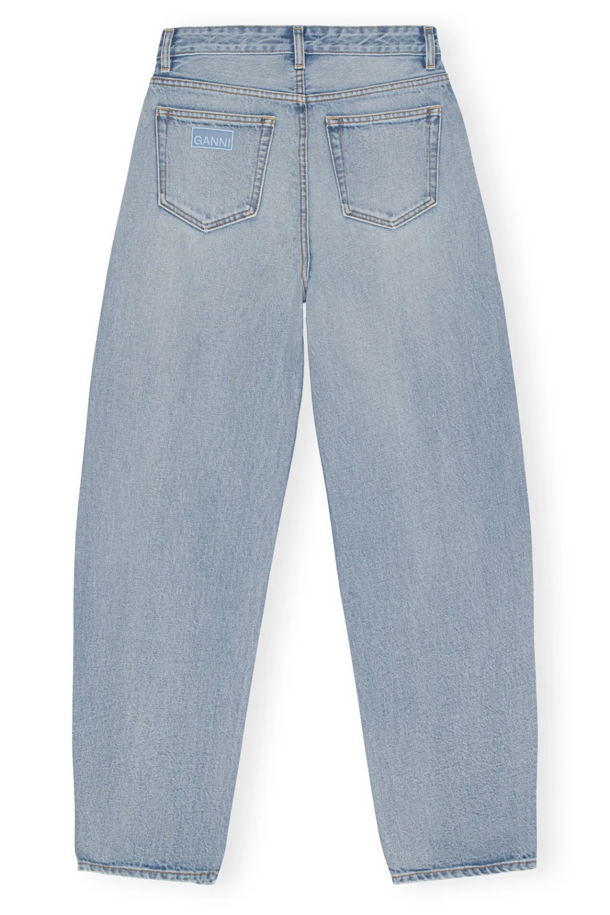 Store GANNI Stary Jeans Light Blue Vintage