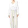 Cheap GANNI Stripe Stary Jeans Multicolour