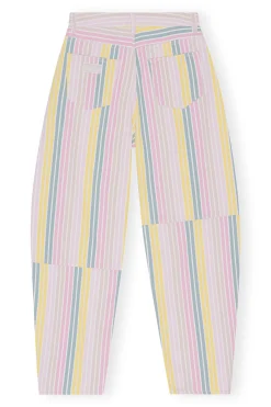 Cheap GANNI Stripe Stary Jeans Multicolour