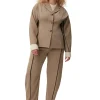 Cheap GANNI Twill Blazer Petrified Oak