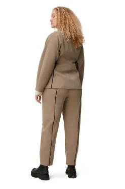 Flash Sale GANNI Twill Pants Petrified Oak