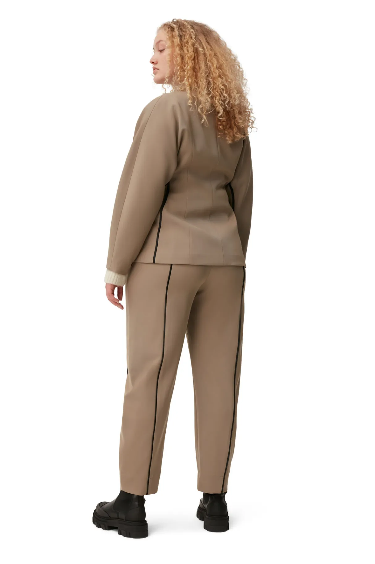 Flash Sale GANNI Twill Pants Petrified Oak