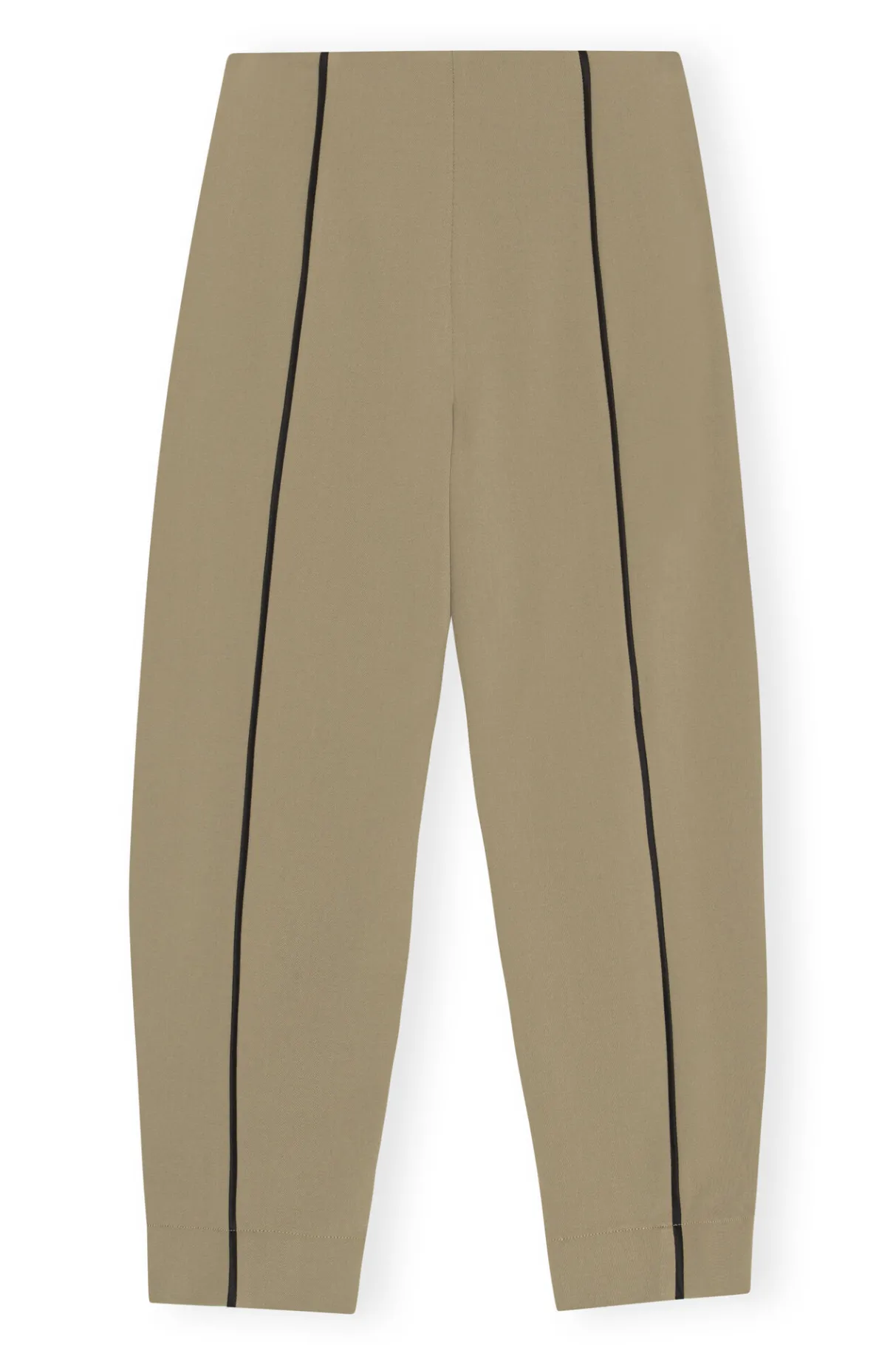 Flash Sale GANNI Twill Pants Petrified Oak