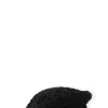 Best Sale GANNI Velvet Crochet Beret Black
