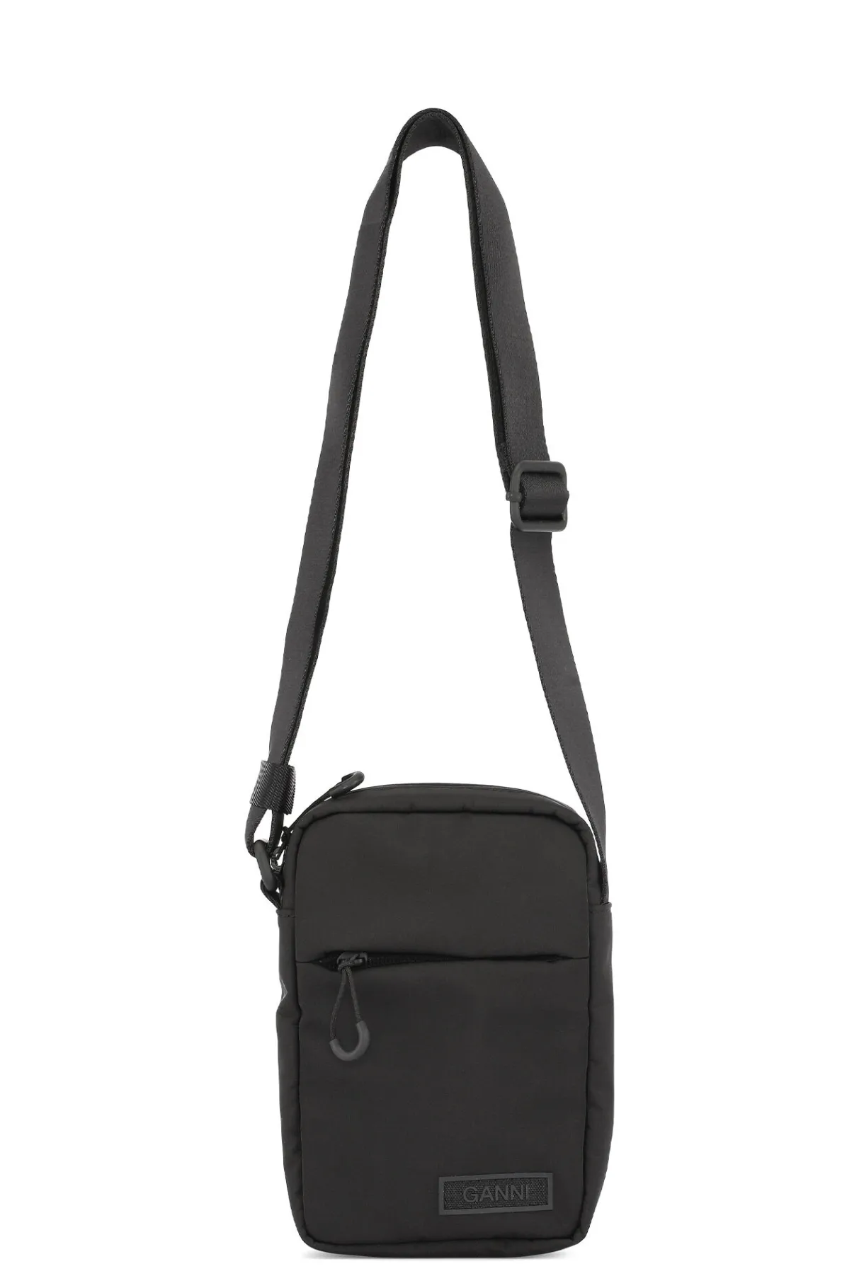 Store GANNI Vertical Festival Bag Black