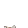 Flash Sale GANNI White Embroidered Western Sandals Egret