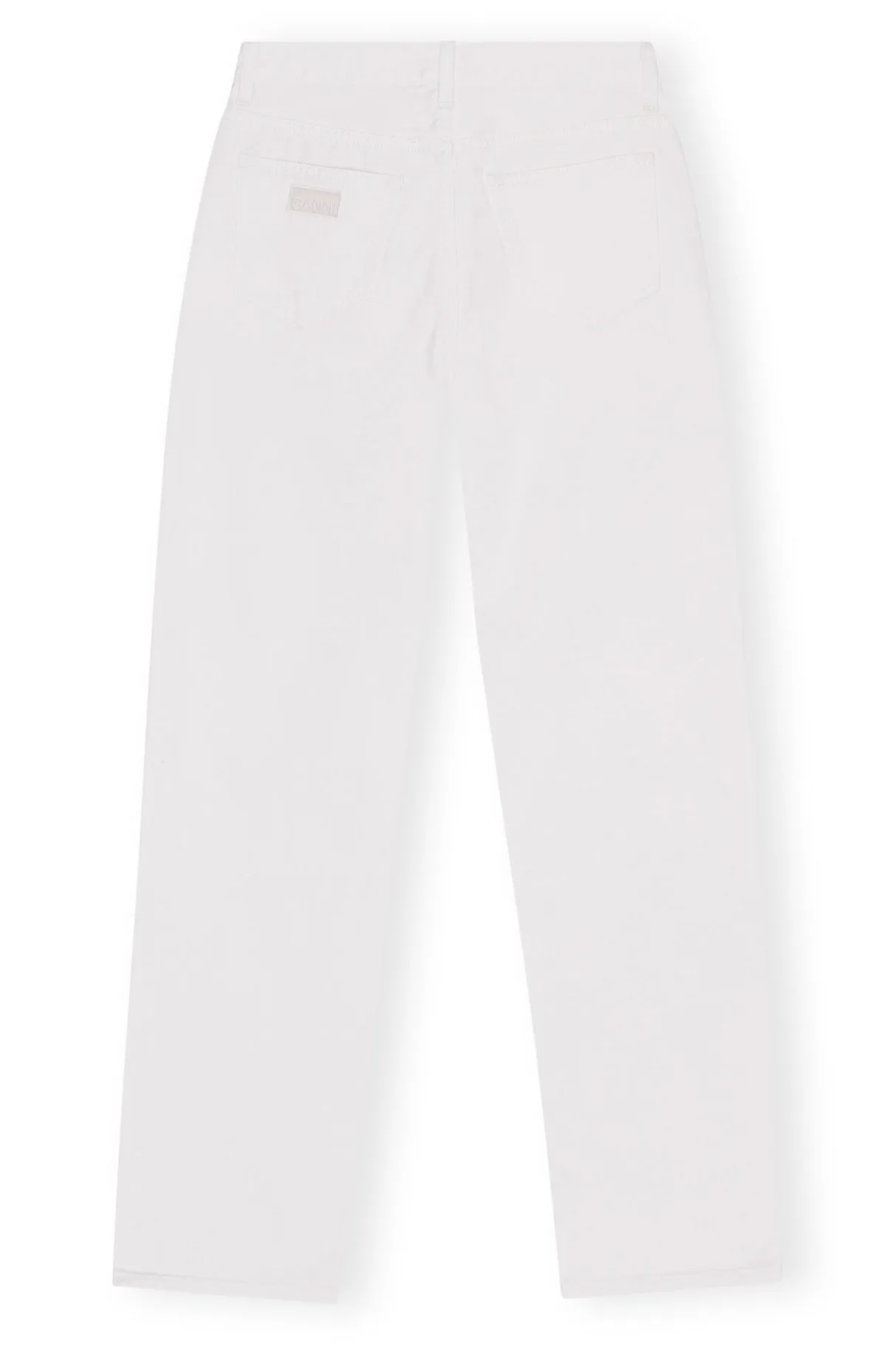 Cheap GANNI White Lovy Jeans Bright White