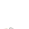 Clearance GANNI White Wide Welt Buckle Ballerinas Egret