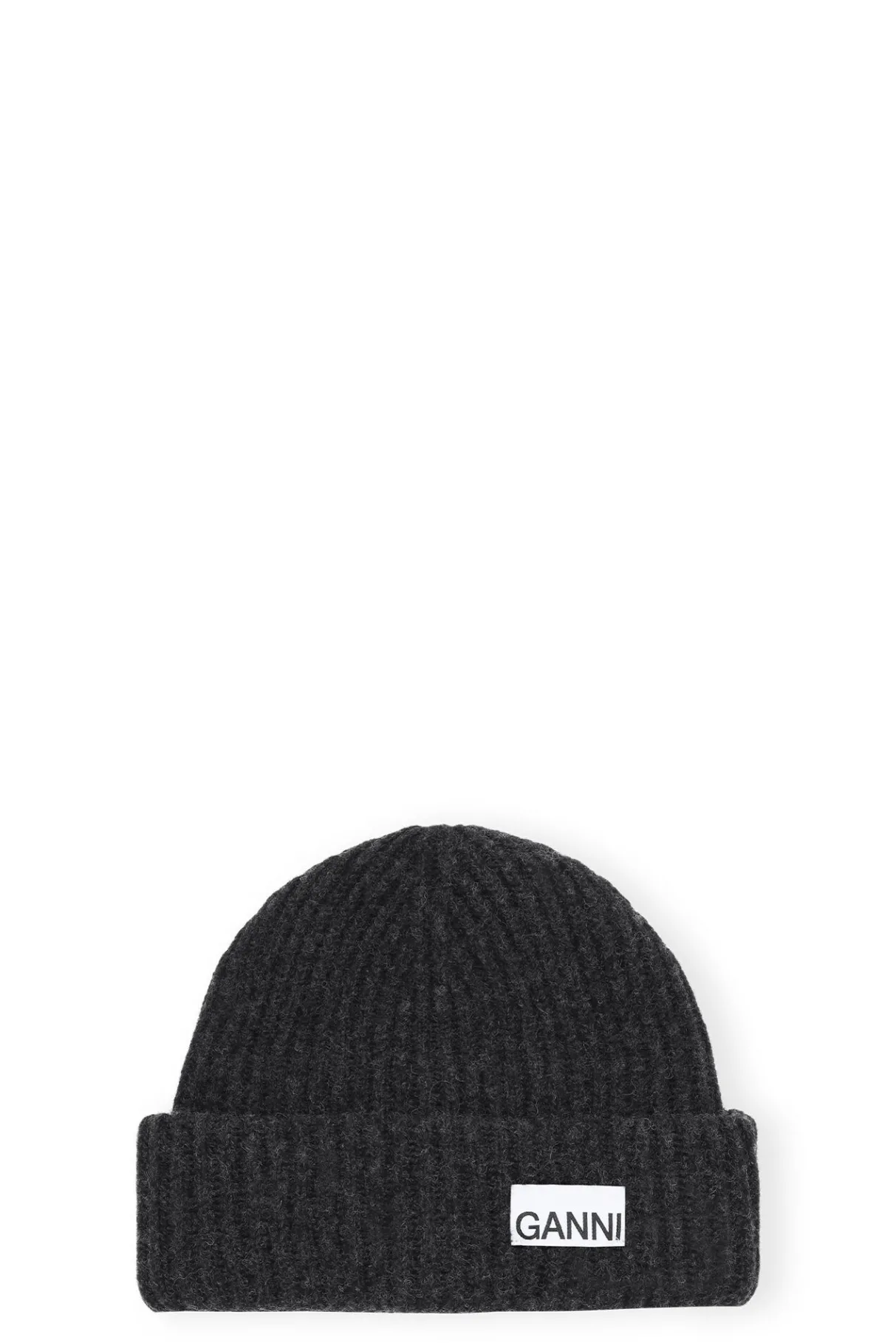 Clearance GANNI Wool Beanie Phantom