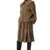 Cheap GANNI Wool Jacket Petrified Oak