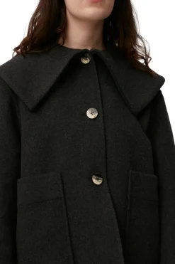 Sale GANNI Wool Jacket Phantom