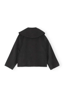 Sale GANNI Wool Jacket Phantom